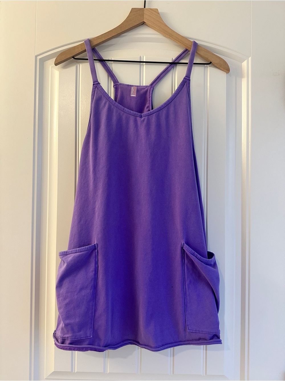 Free People Bright Purple Hot Shot mini dress